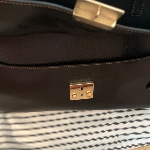 Anya Hindmarch black leather satchel Excellent shape - Picture 16 of 16